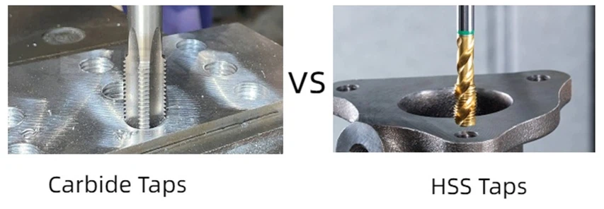 Carbide Taps Vs HSS Taps Carbide Taps Vs HSS Taps
